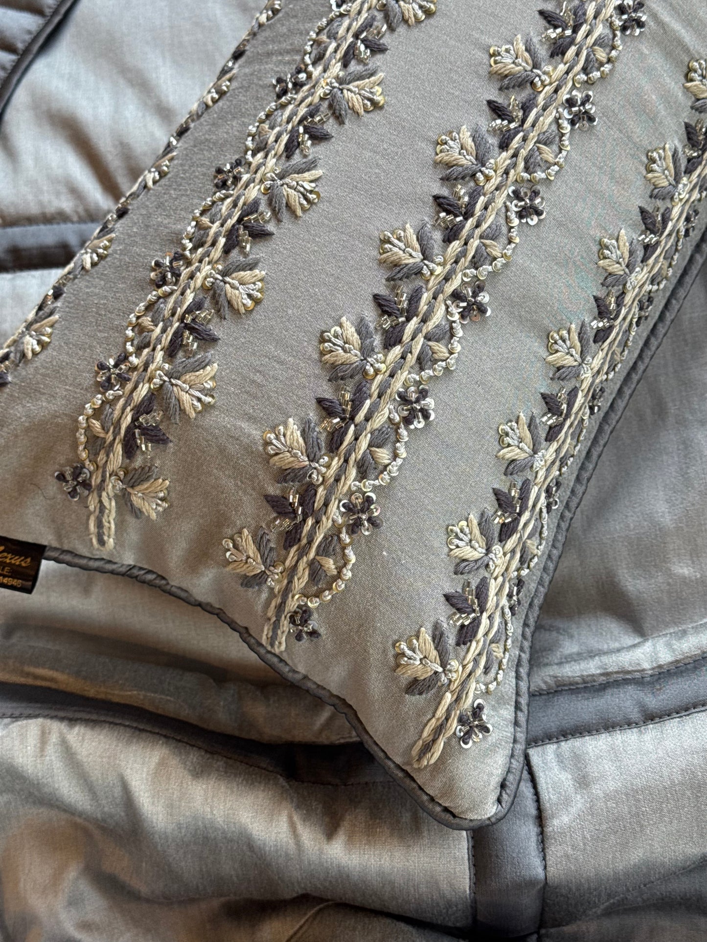 The Grey Artisanal Lumbar (With Insert)