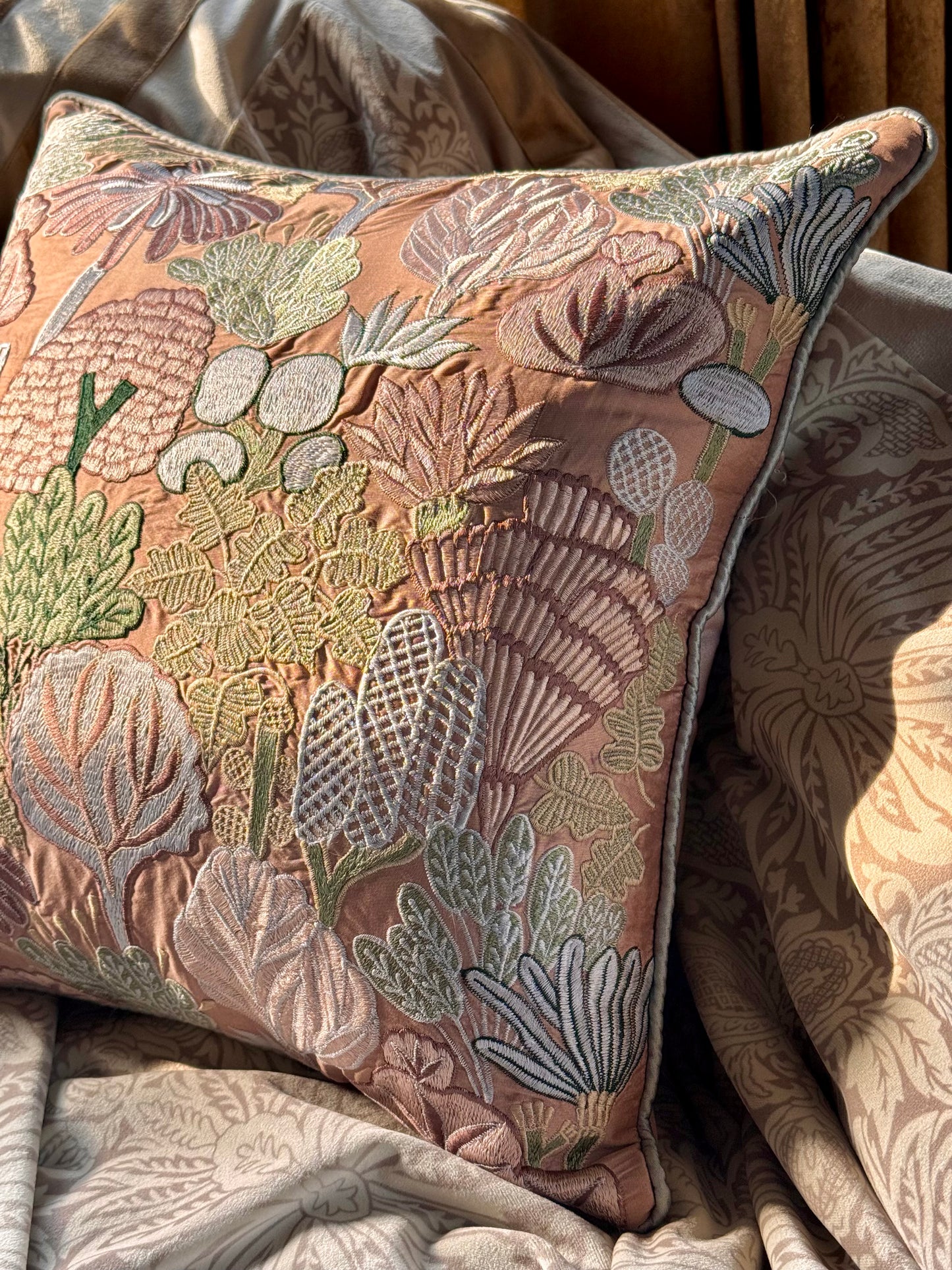 The Pastel Paradise Cushion Cover