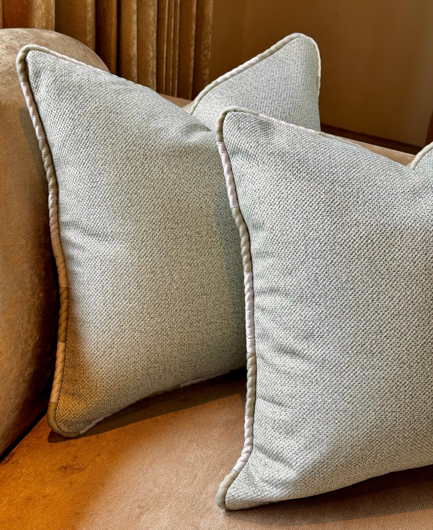 The Sage Textured Cushion Cover