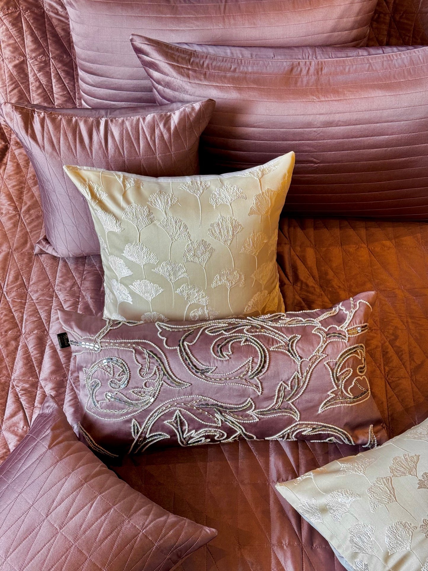 The Lavender Sculpture Bedding Set