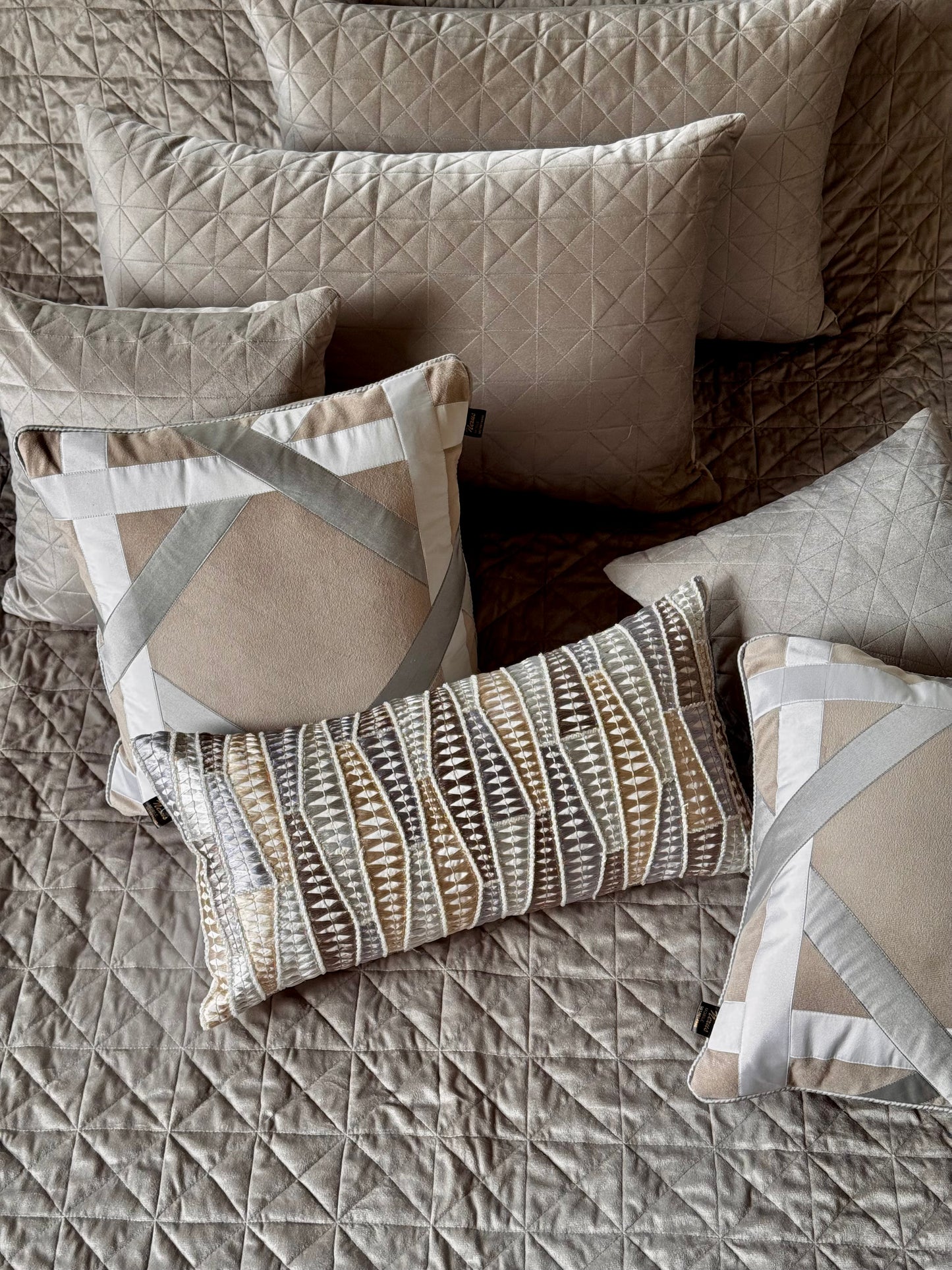 The Suede Eclipse Bedding Set