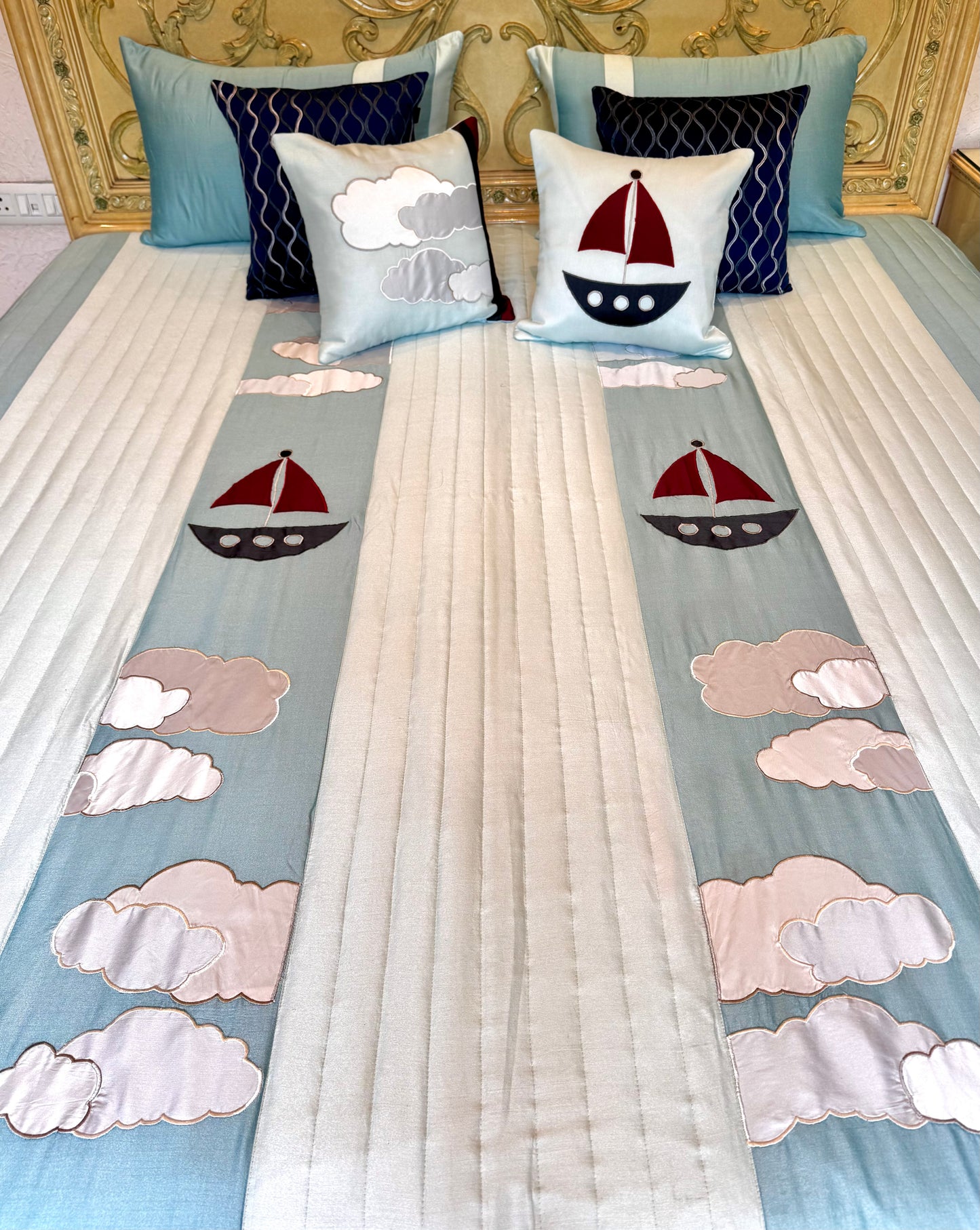 The Sail & Sky Bedding Set