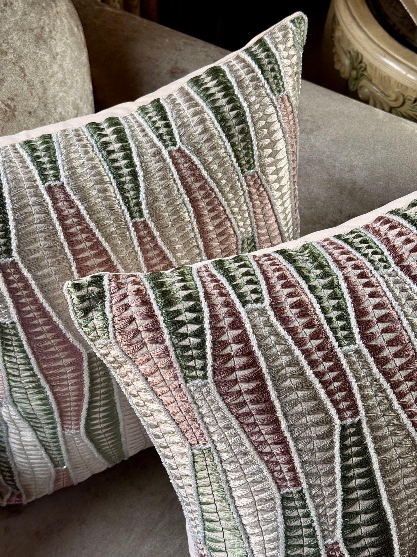 The Green Rust Azra Cushion Cover