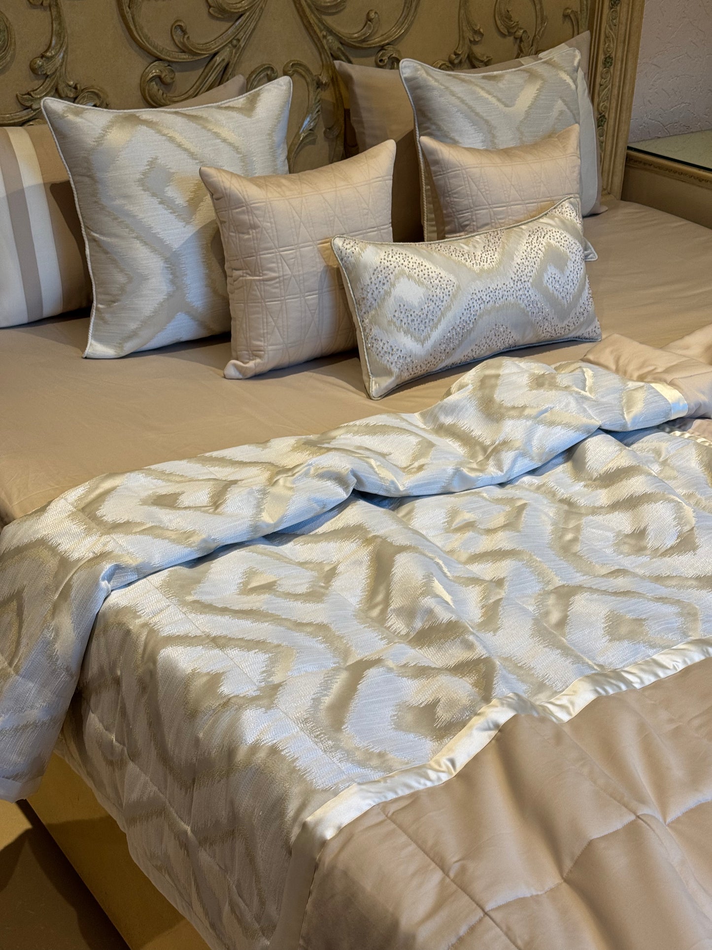 The Chevron Luxe Quilt Set