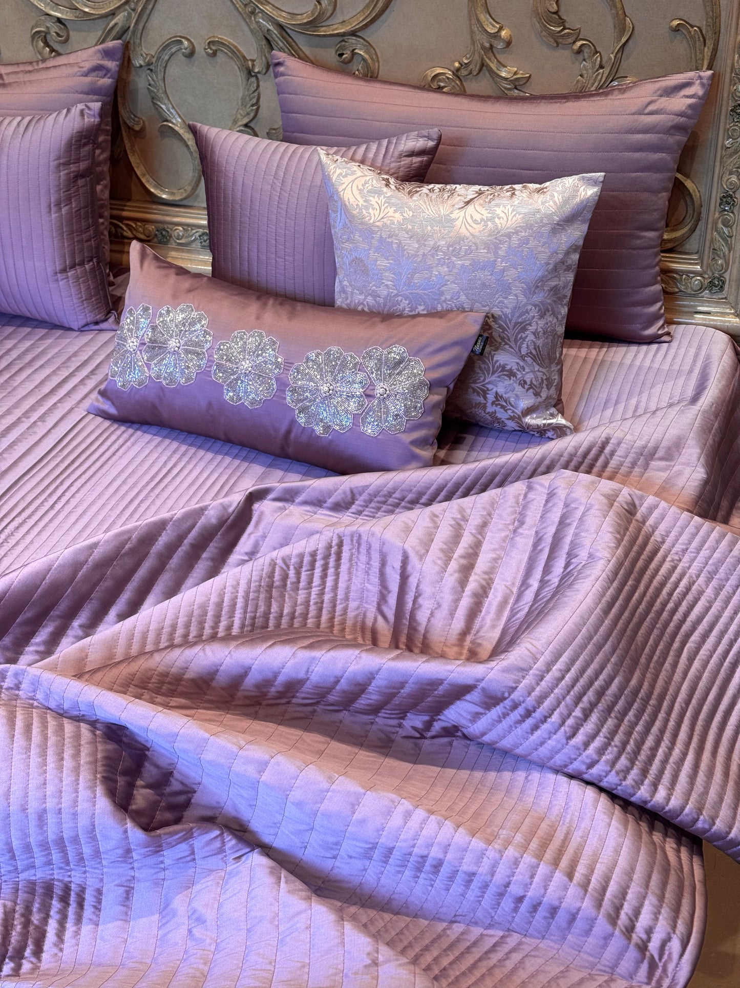 The Lavender Bloom Bedding Set