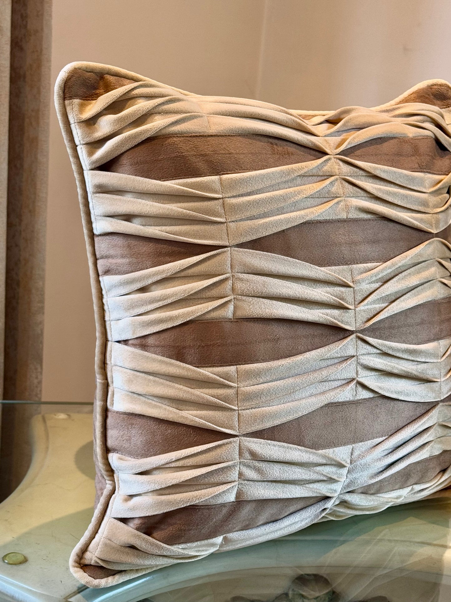 THE QUIRKY BEIGE CUSHION