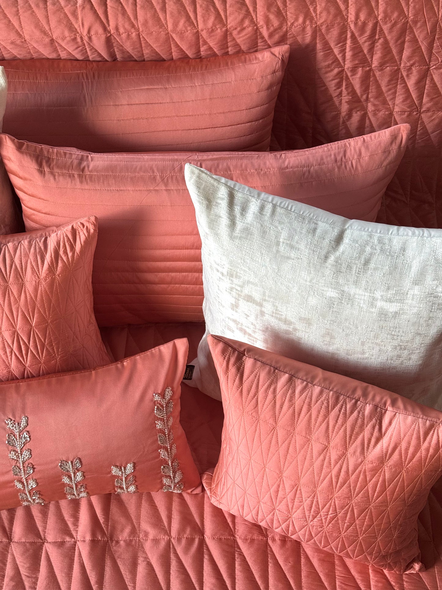 The Peach Cloud Bedding Set