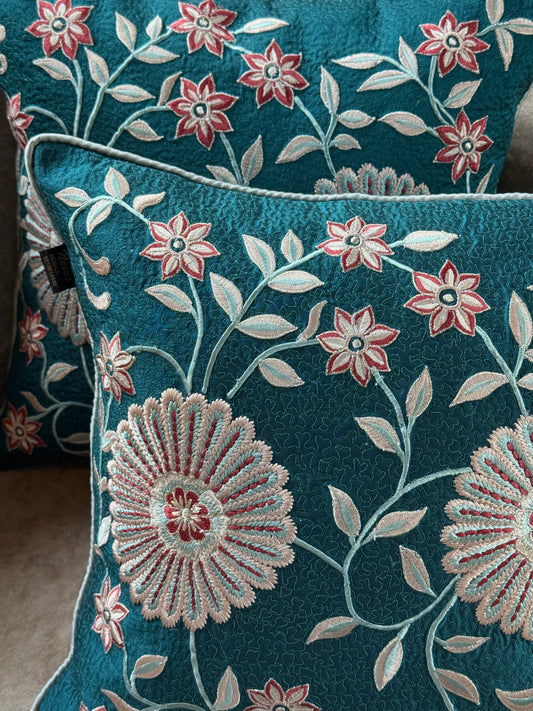 The Imperial Bloom Cushion Cover