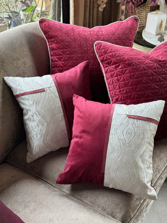 The Merlot Cushion Cover