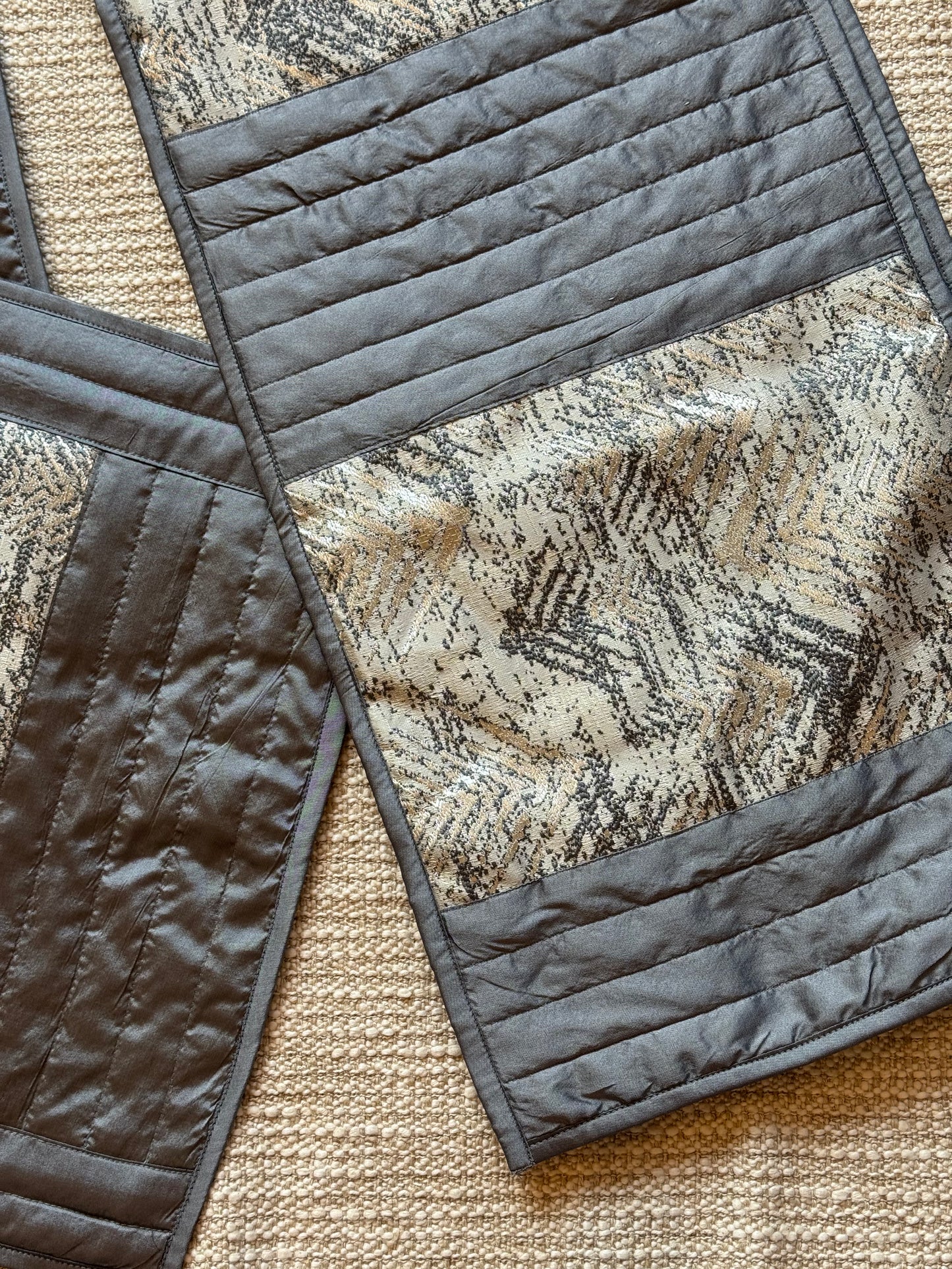 The Grey Feast Table Linen Set