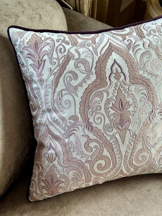 The Mauve Persian Cushion Cover