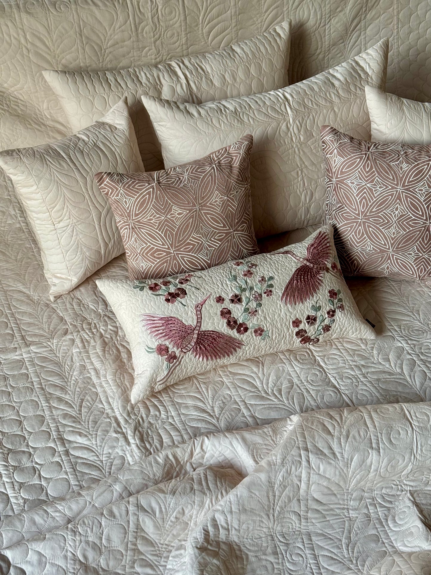 The Blush Whispering Wings Bedding Set
