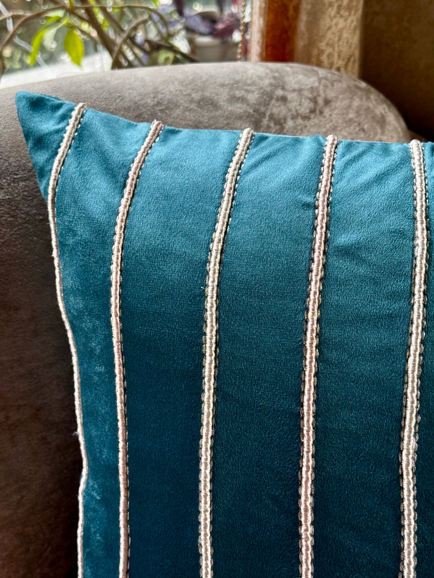 The Teal Dori Cushion Cover
