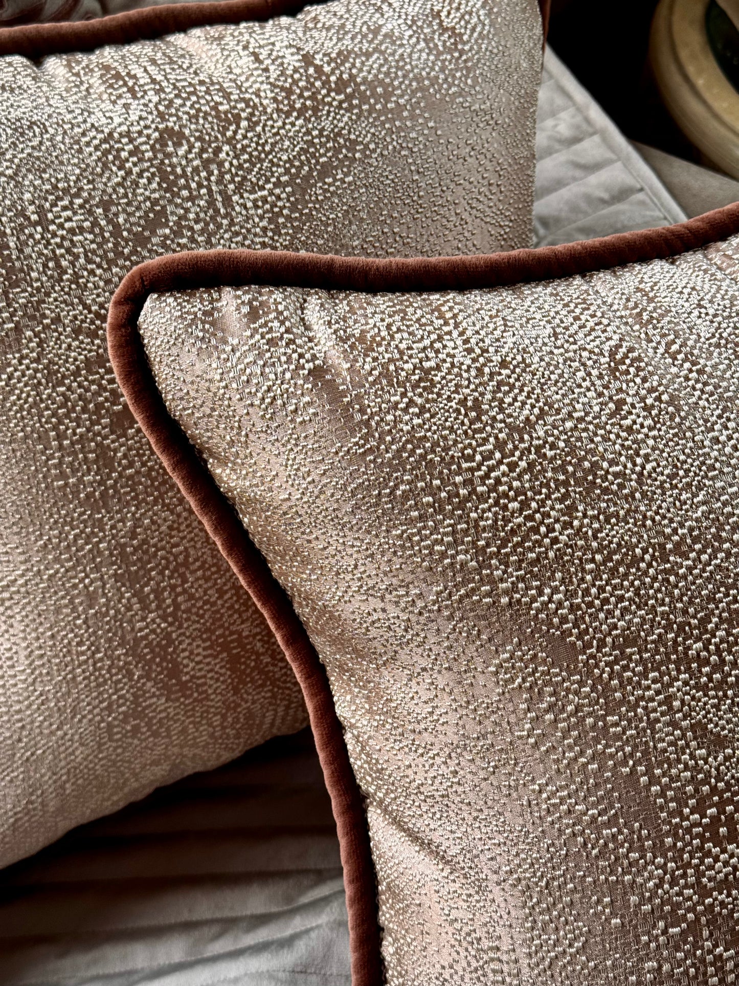 The Metallic Cushion Cover