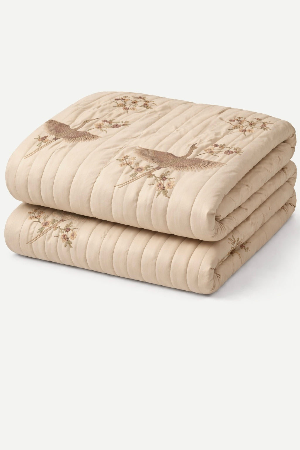 The Beige Bird Quilt