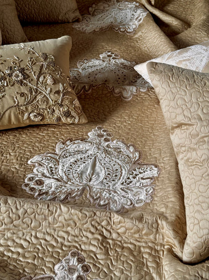 The Zarina Embroidered Bedding Set