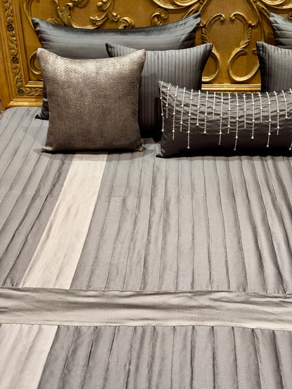 THE GREY DRIPPING BEDDING SET