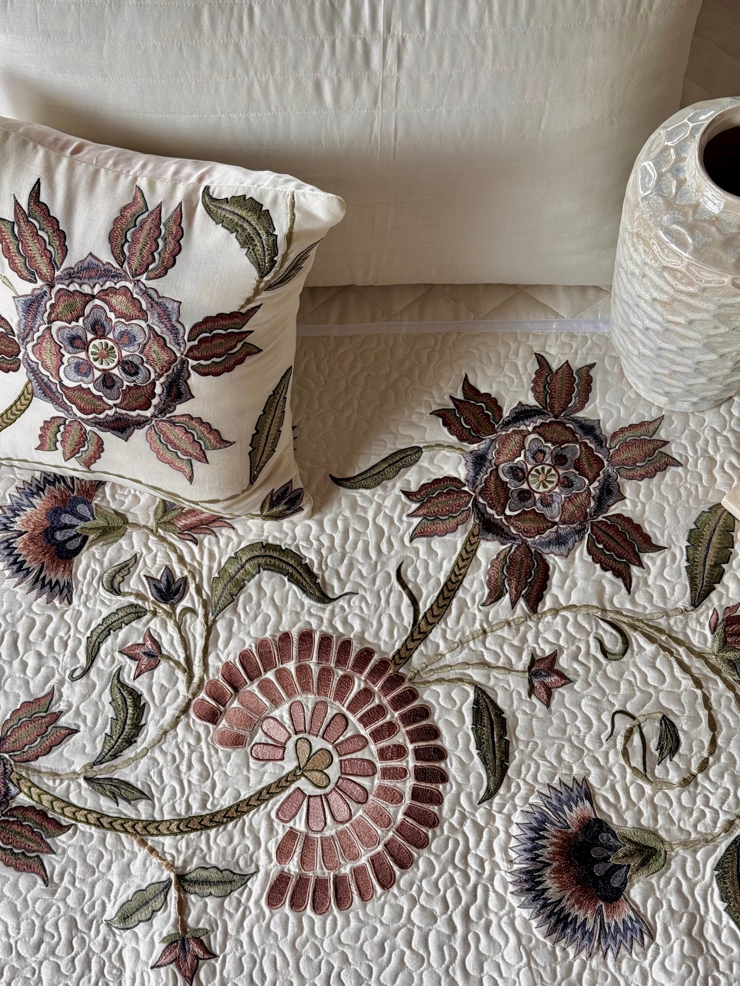 The Mughal Bloom Bedding Set