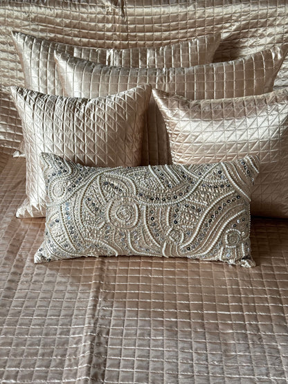 The Peach Cobblestone Bedding Set