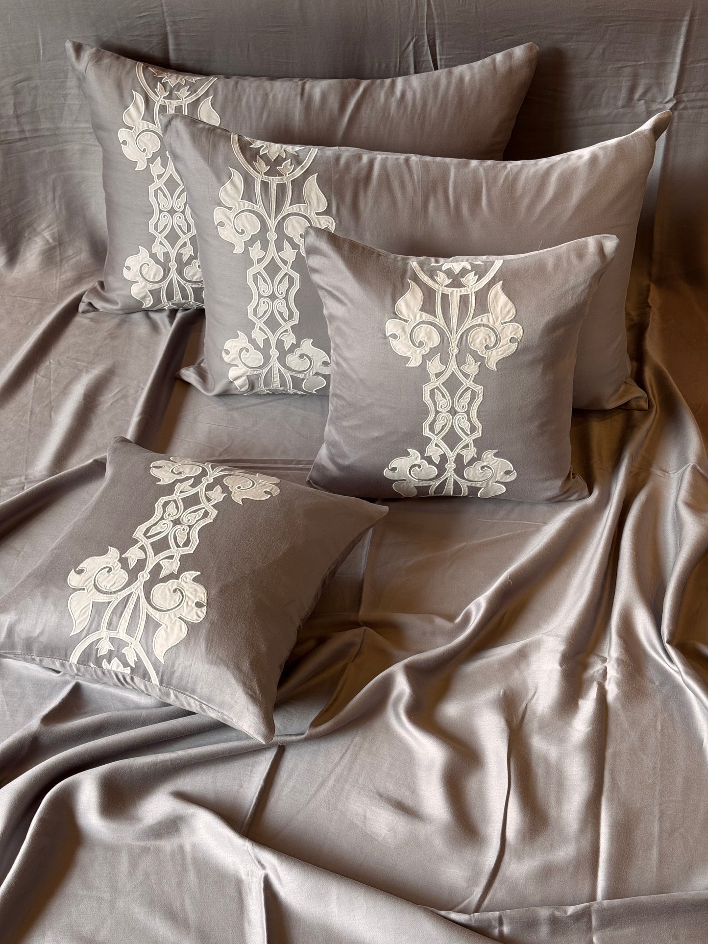 The Grey Armour Bedsheet