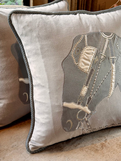 The Grey Horse Cushion Cover