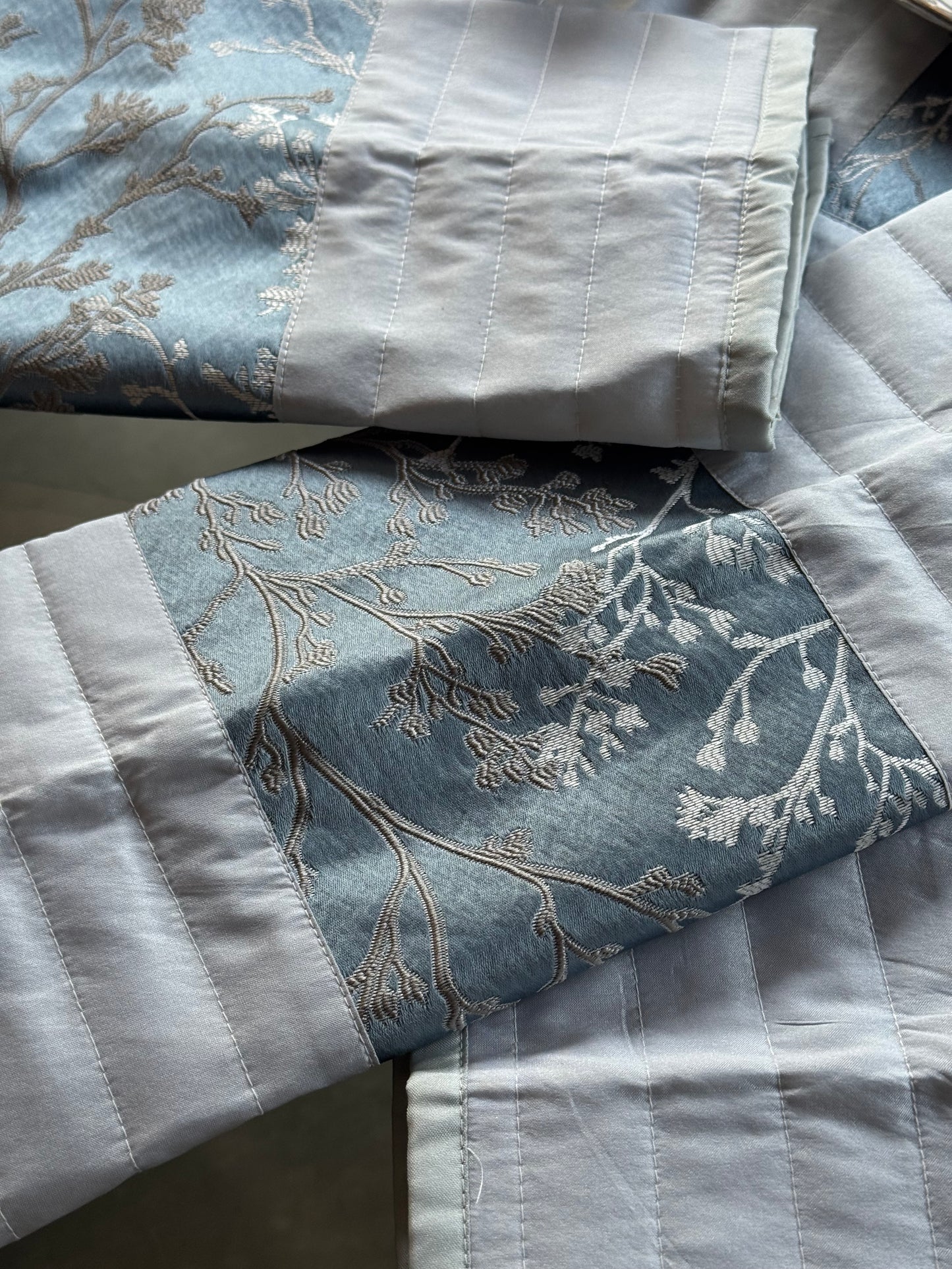 The Ice Blue Forest Table Linen