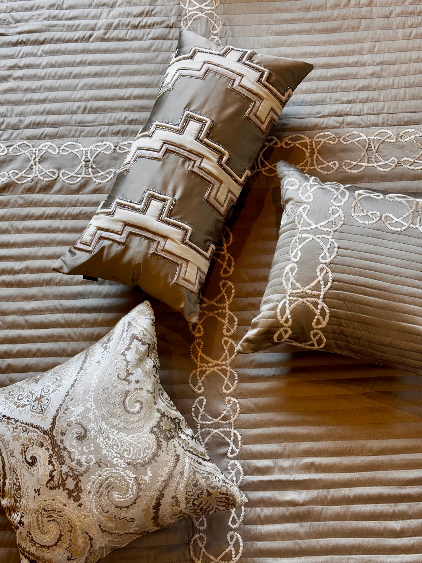 The Brown Papillon Bedding Set