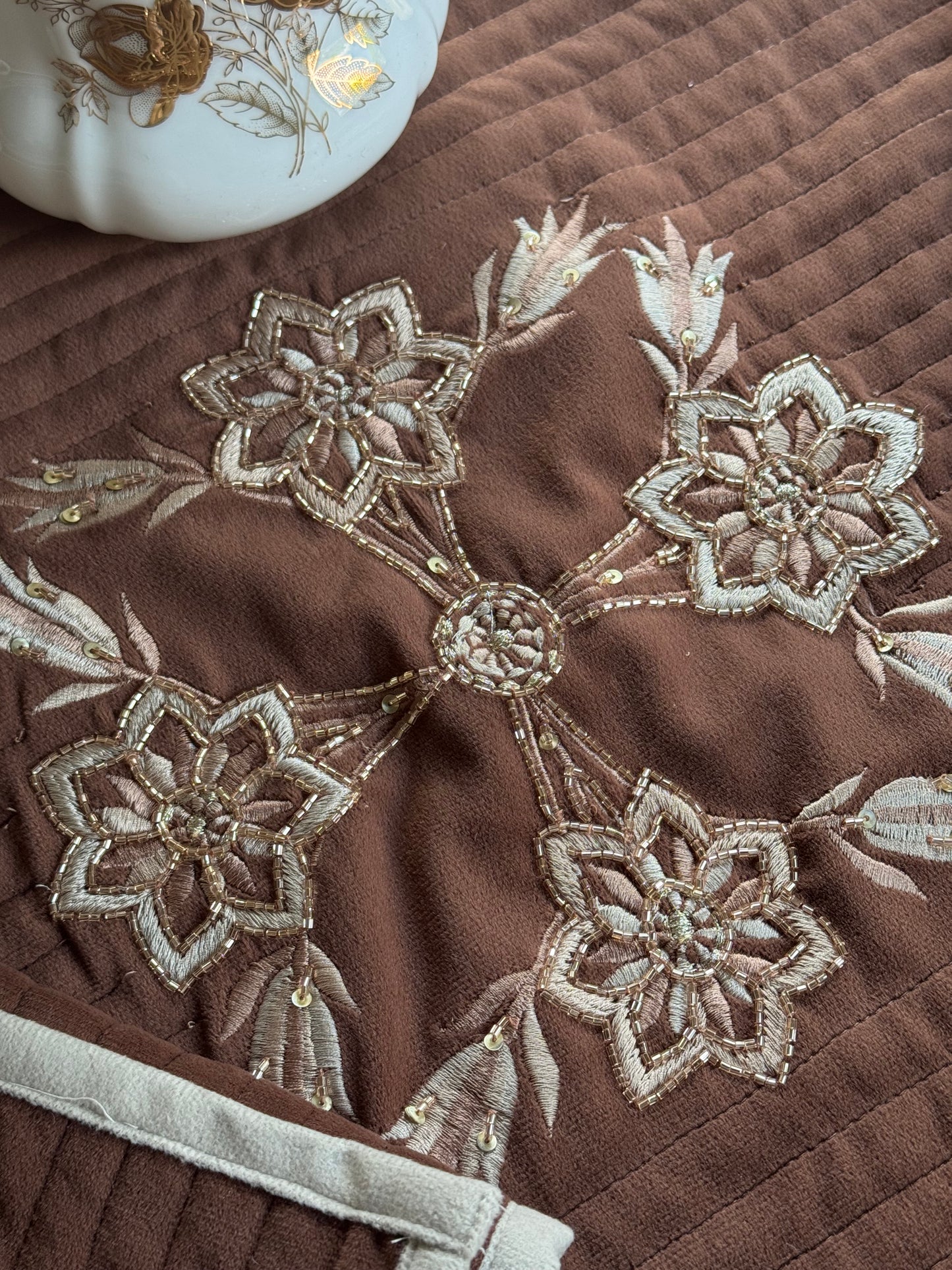 The Rust Botanic Table Linen