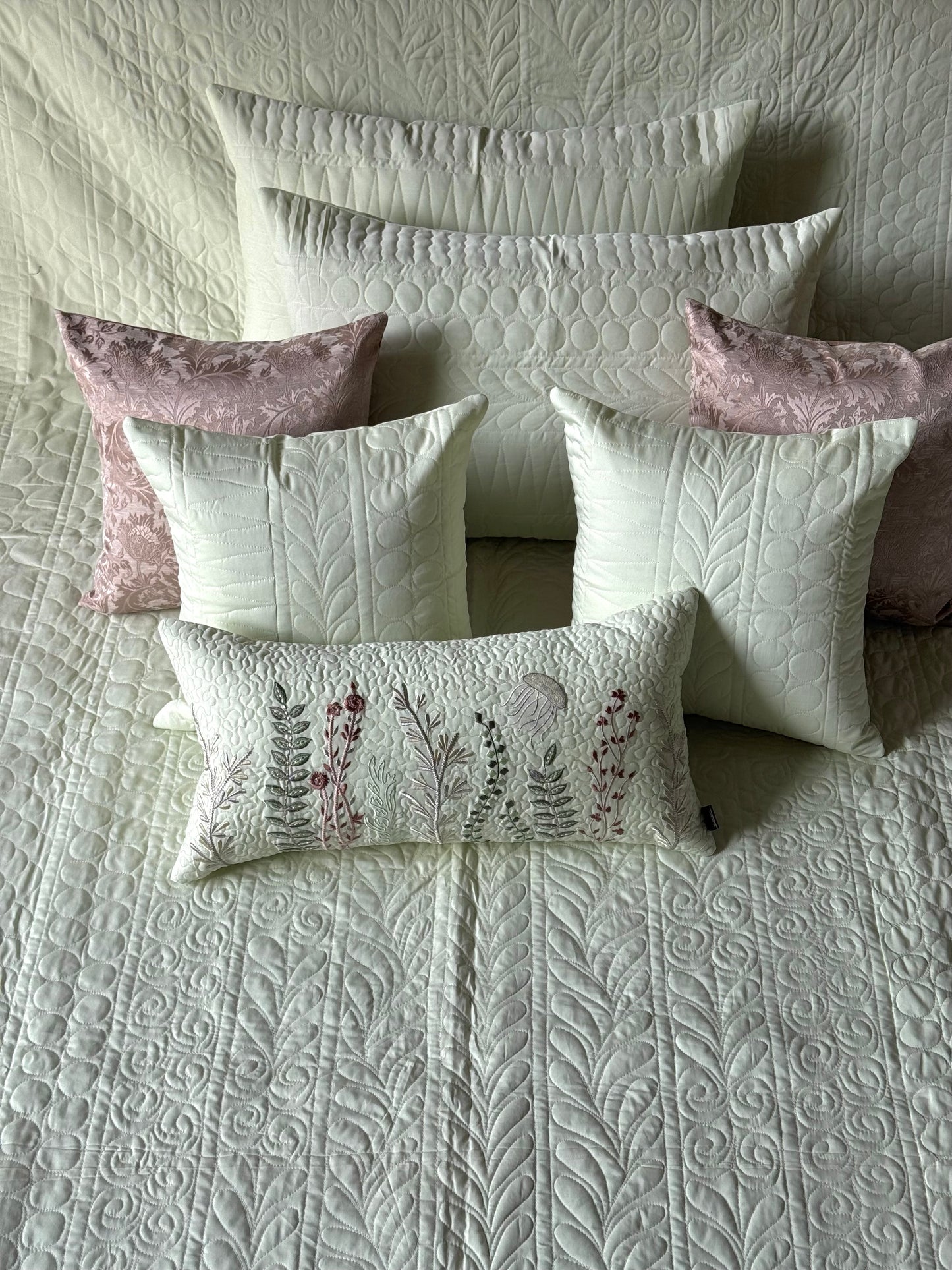 The Soft Green Ocean Bedding Set