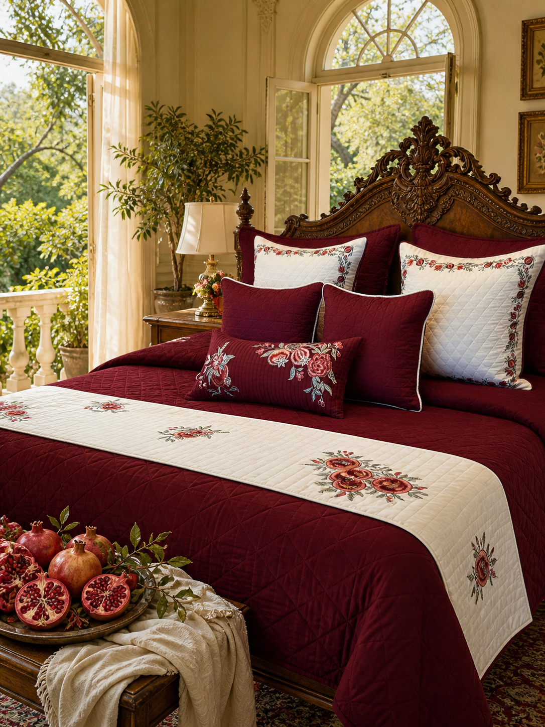 The Pomegranate Bedding Set