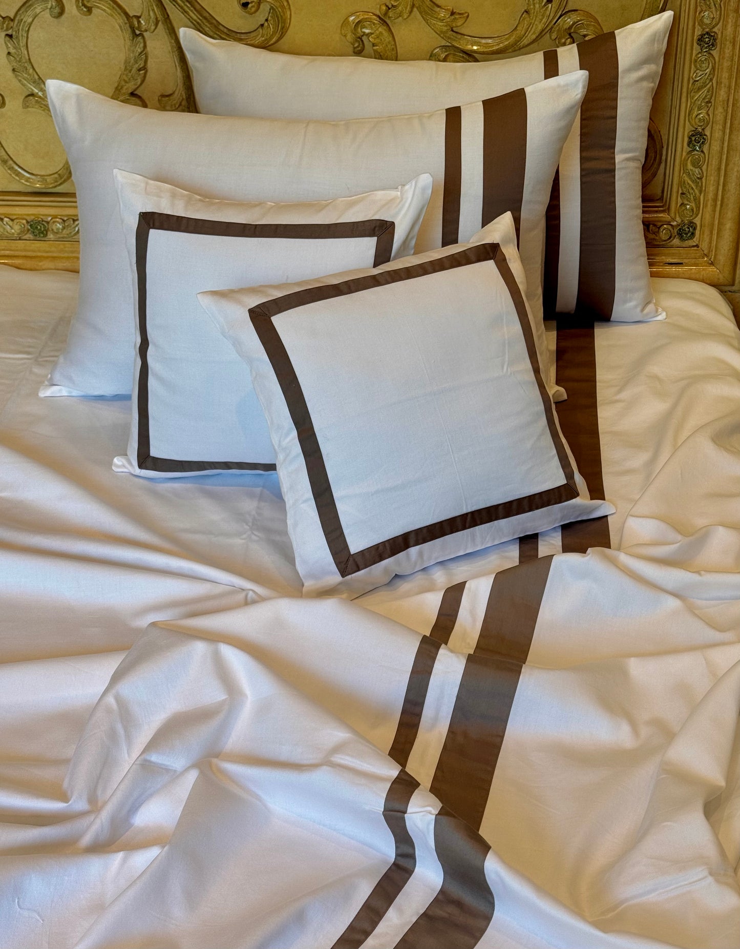 The Brown Stripe Bedsheet