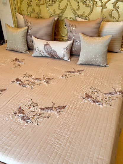 The Beige Cotton Bird Set