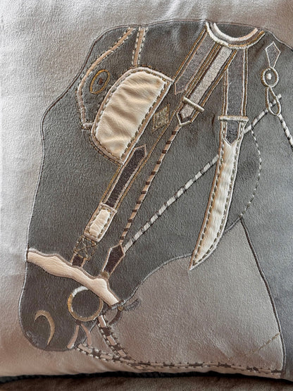 The Grey Horse Cushion Cover