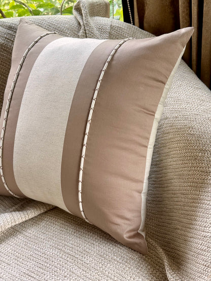 The Tranquil Stripes Cushion Cover