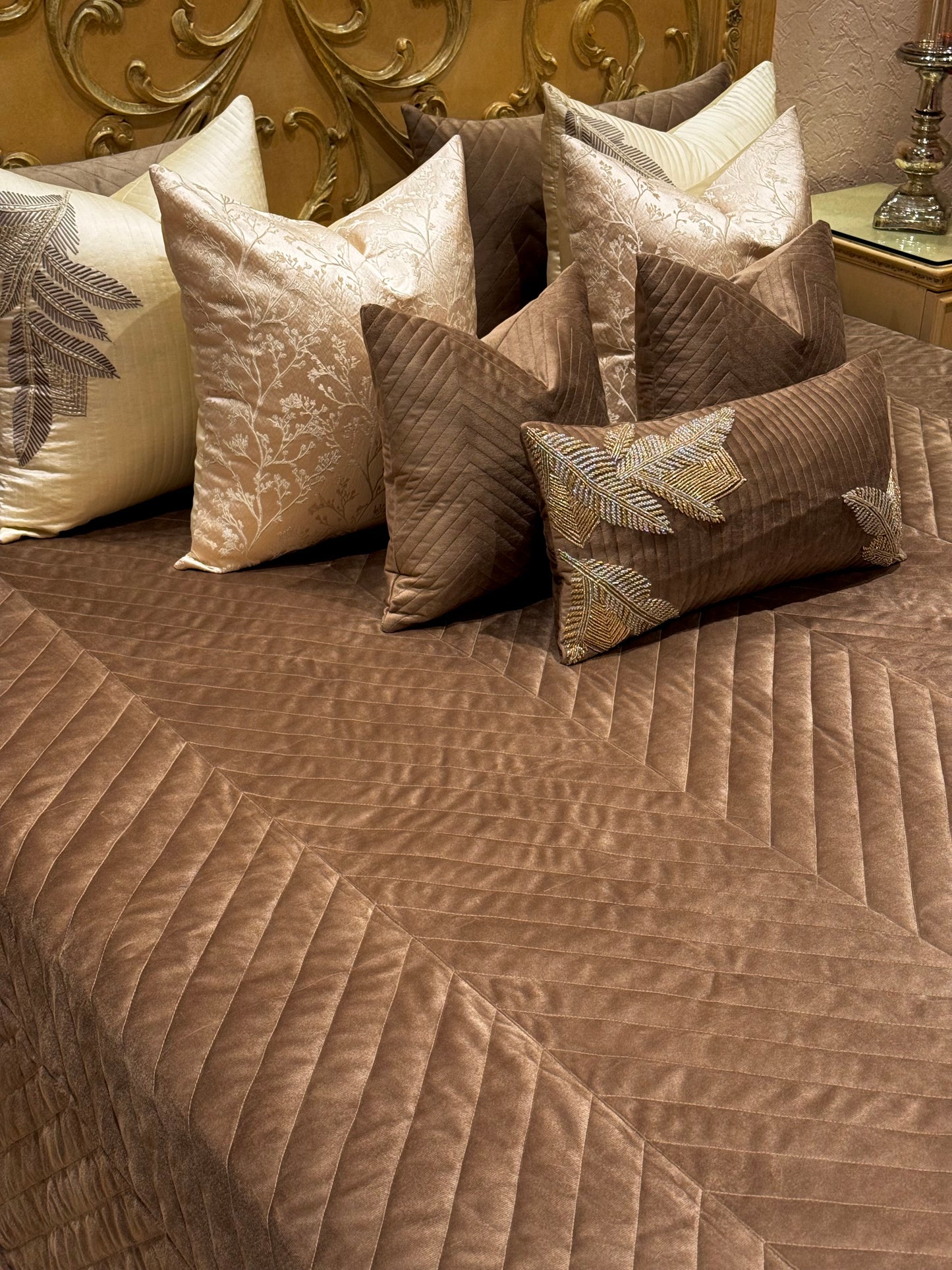 The Brown Maple Whisper Bedding Set