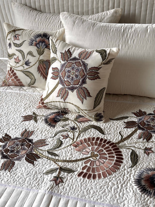 The Mughal Bloom Bedding Set