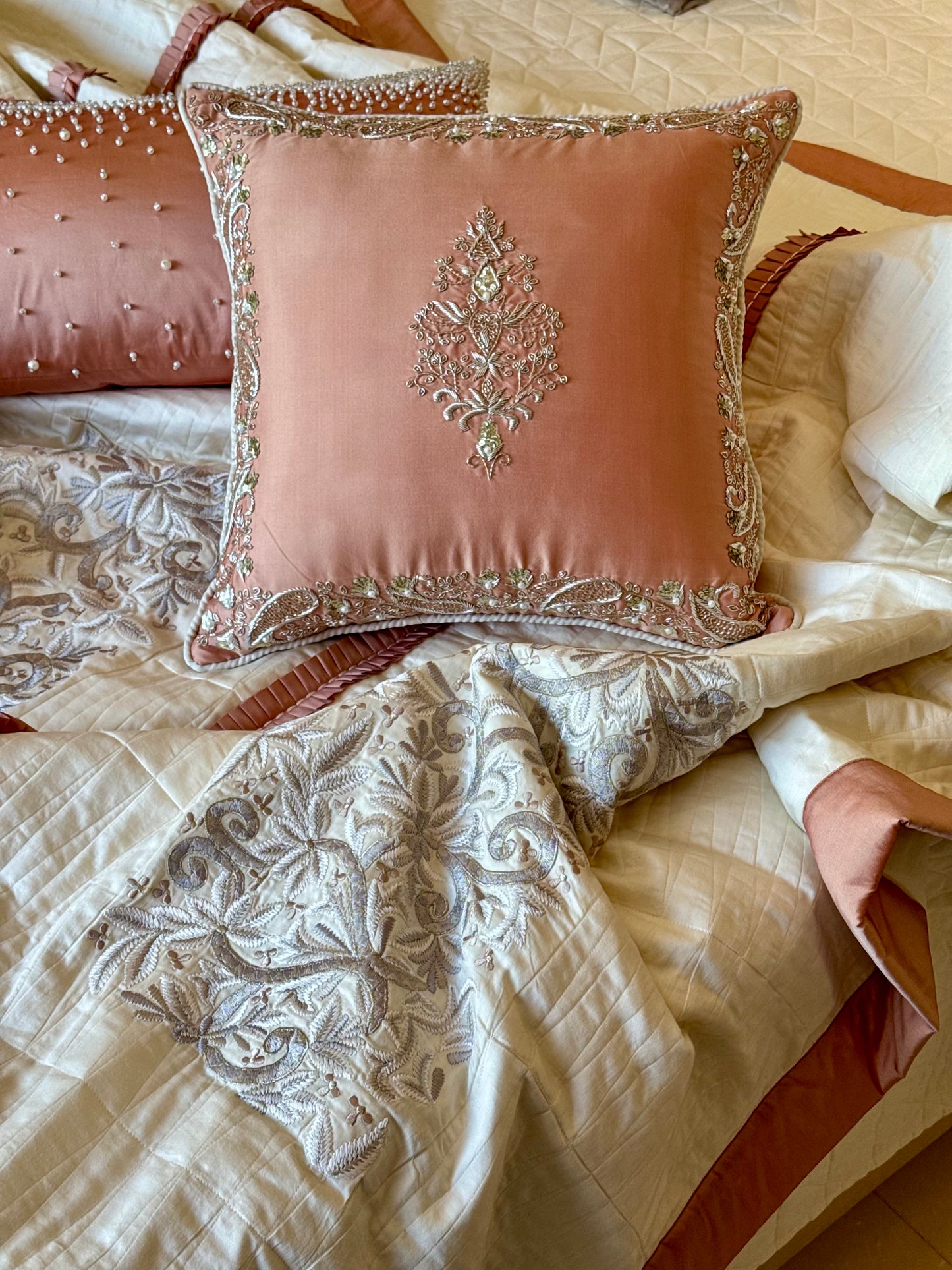 The Coral Noor Quilt Set