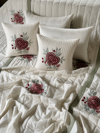 The Scarlet Garden Bedding Set