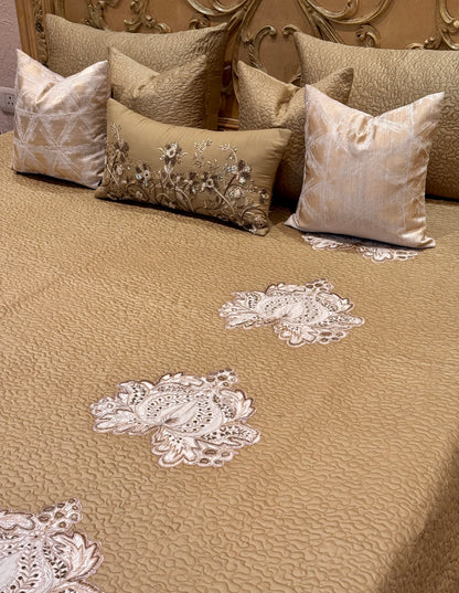 The Zarina Embroidered Bedding Set
