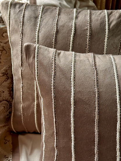 The Brown Dori Cushion Cover