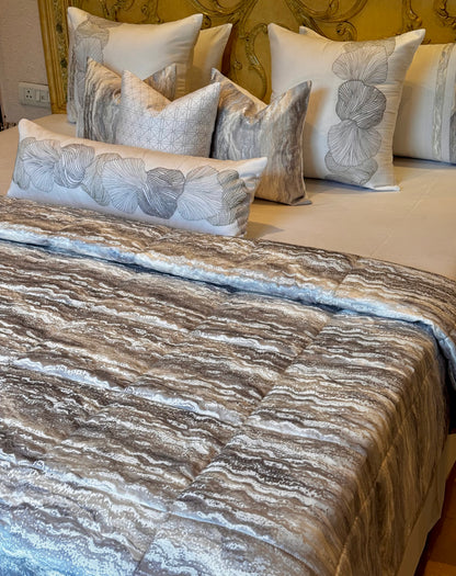 The Silver Galaxy Quilt Set