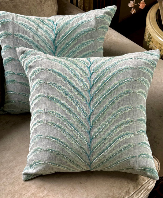 The Aqua Folia Cushion