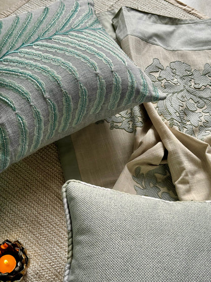 The Aqua Folia Cushion