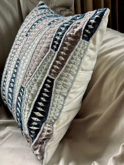The Sea Blue Azra Cushion Cover