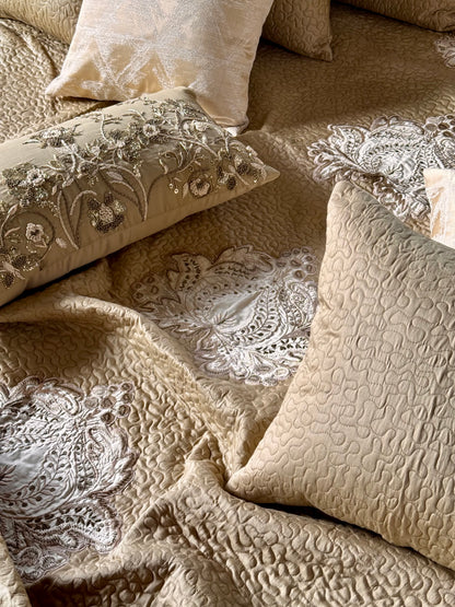 The Zarina Embroidered Bedding Set