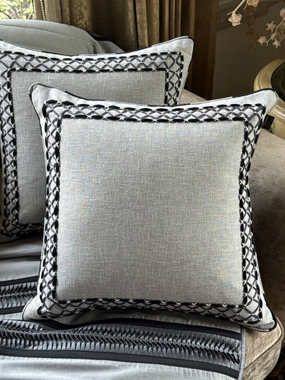 The Grey Anchor Cushion Cover