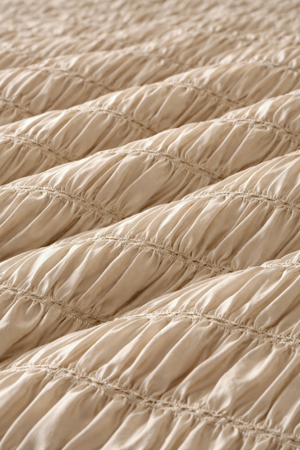 The Cream Scrunchie Quilt