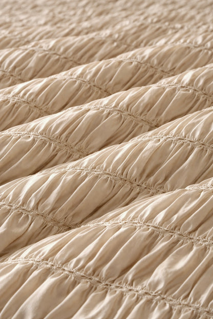 The Cream Scrunchie Quilt