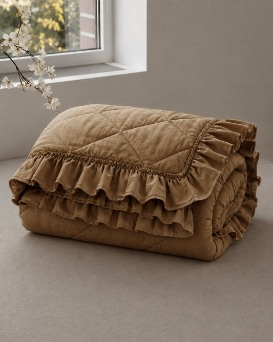 The Caramel Frill Quilt