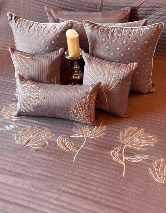 The Plum Valencia Bedding Set